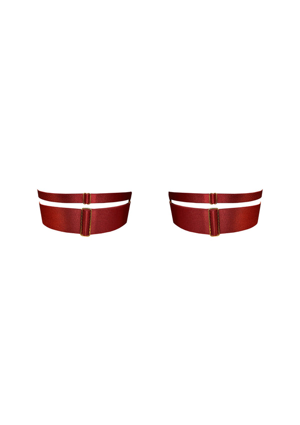 Signature Wide Strap Garters (Pair)